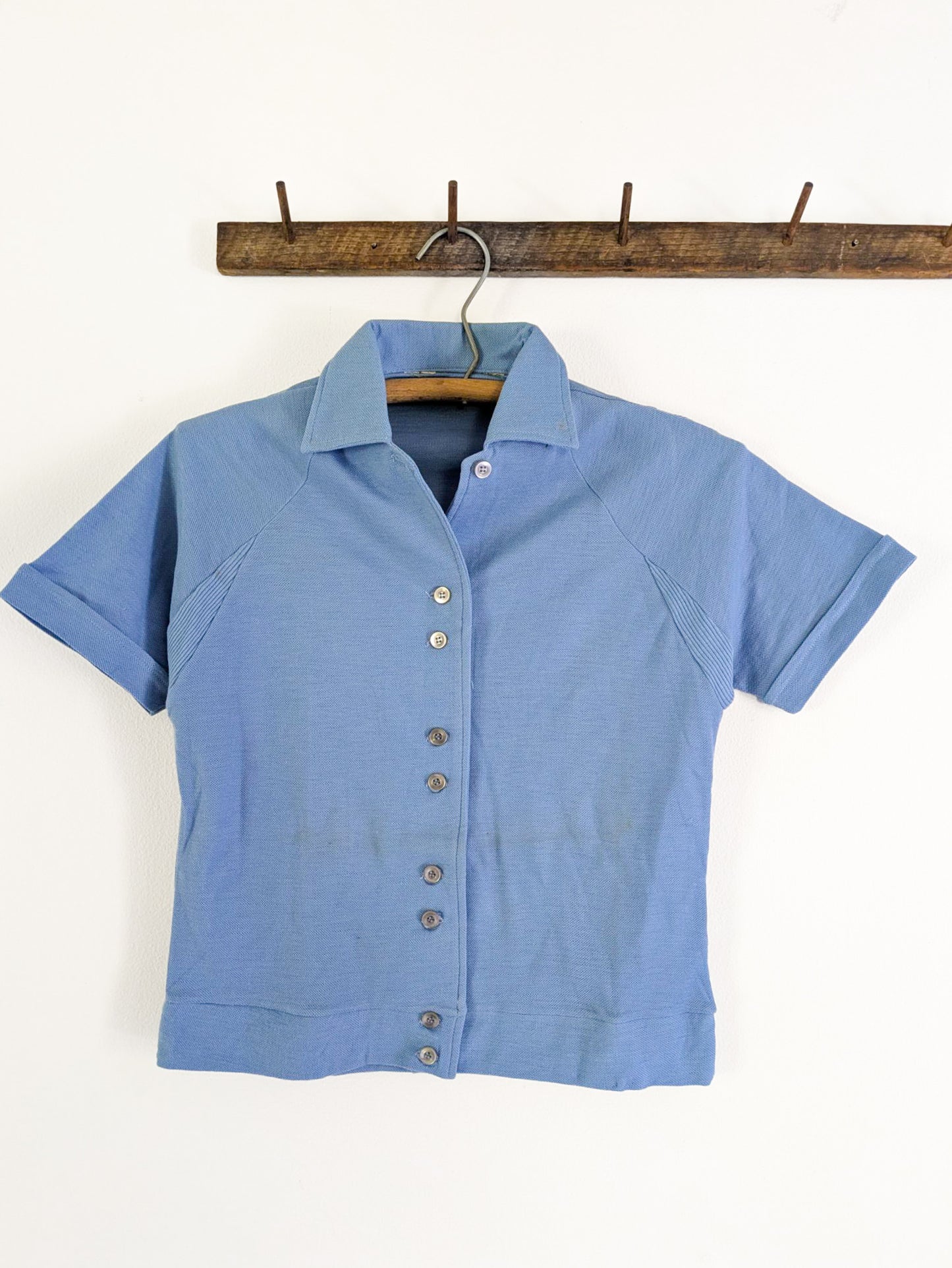 Deadstock Cotton Button Up