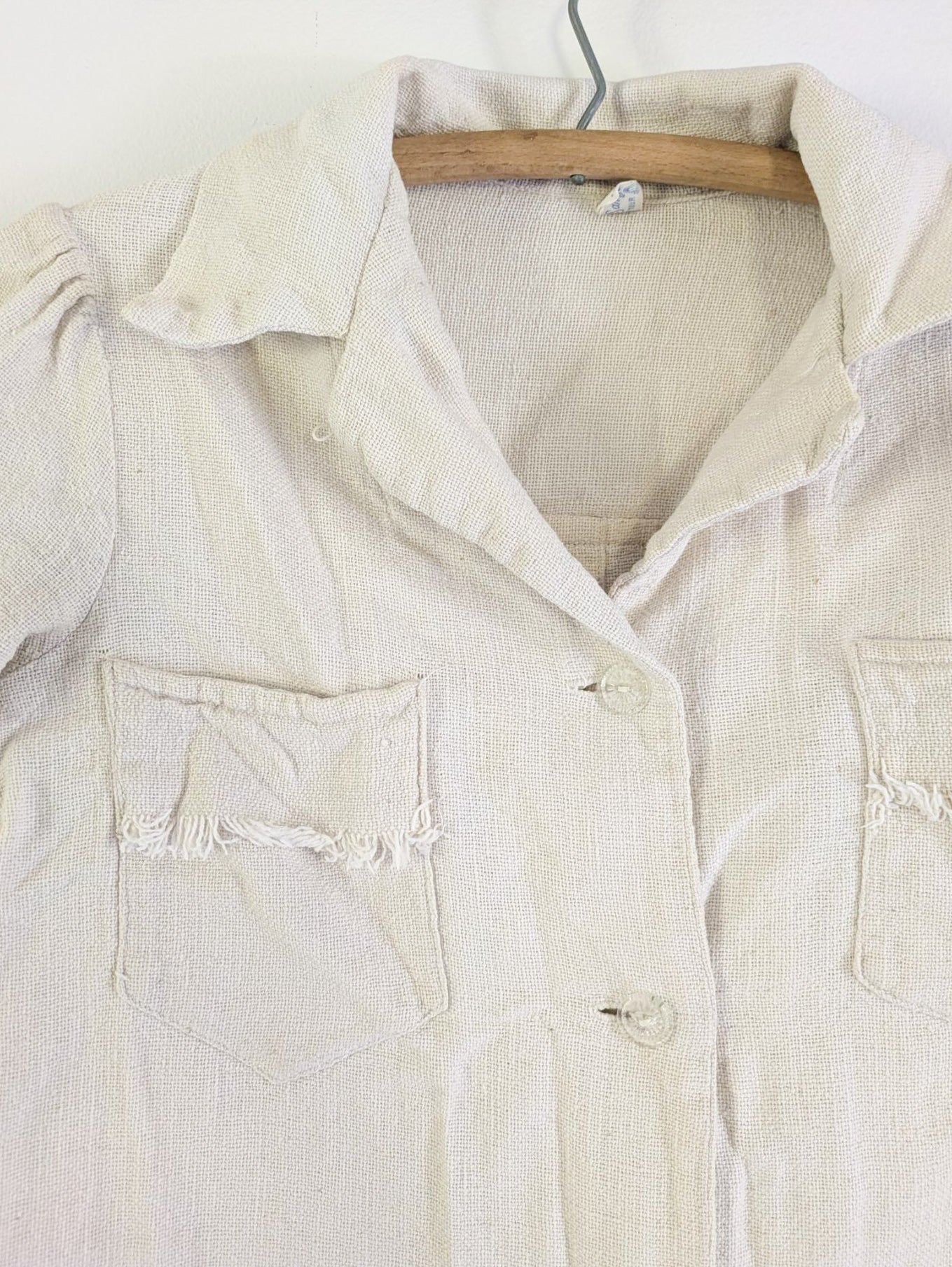 Woven Cream Blouse