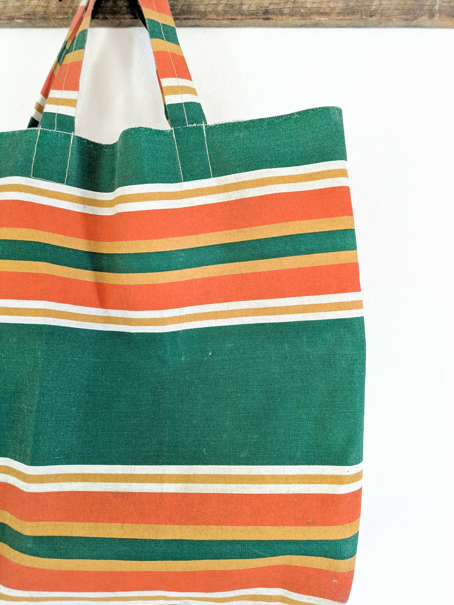 Handmade Awning Tote