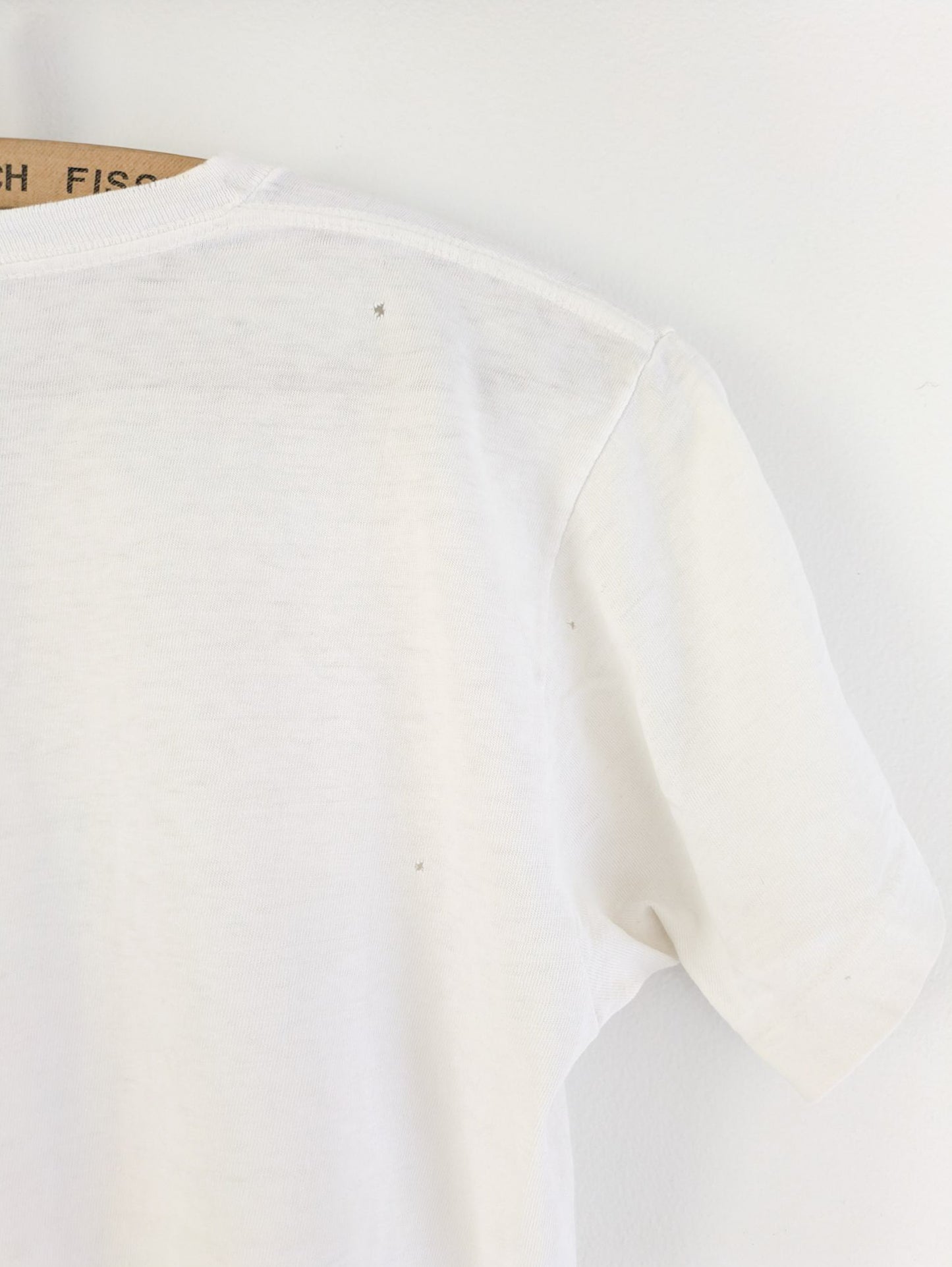 60s White Pocket Tee