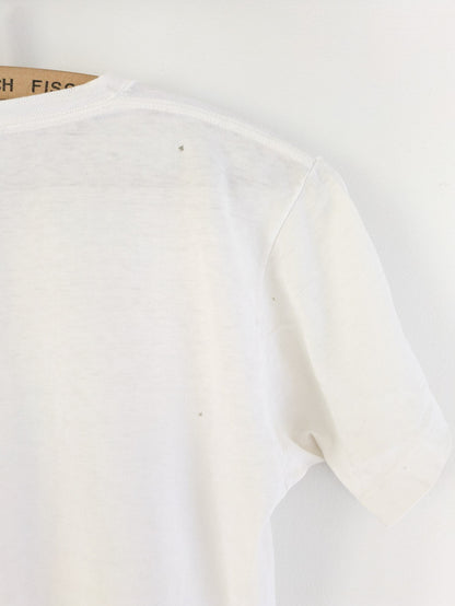 60s White Pocket Tee