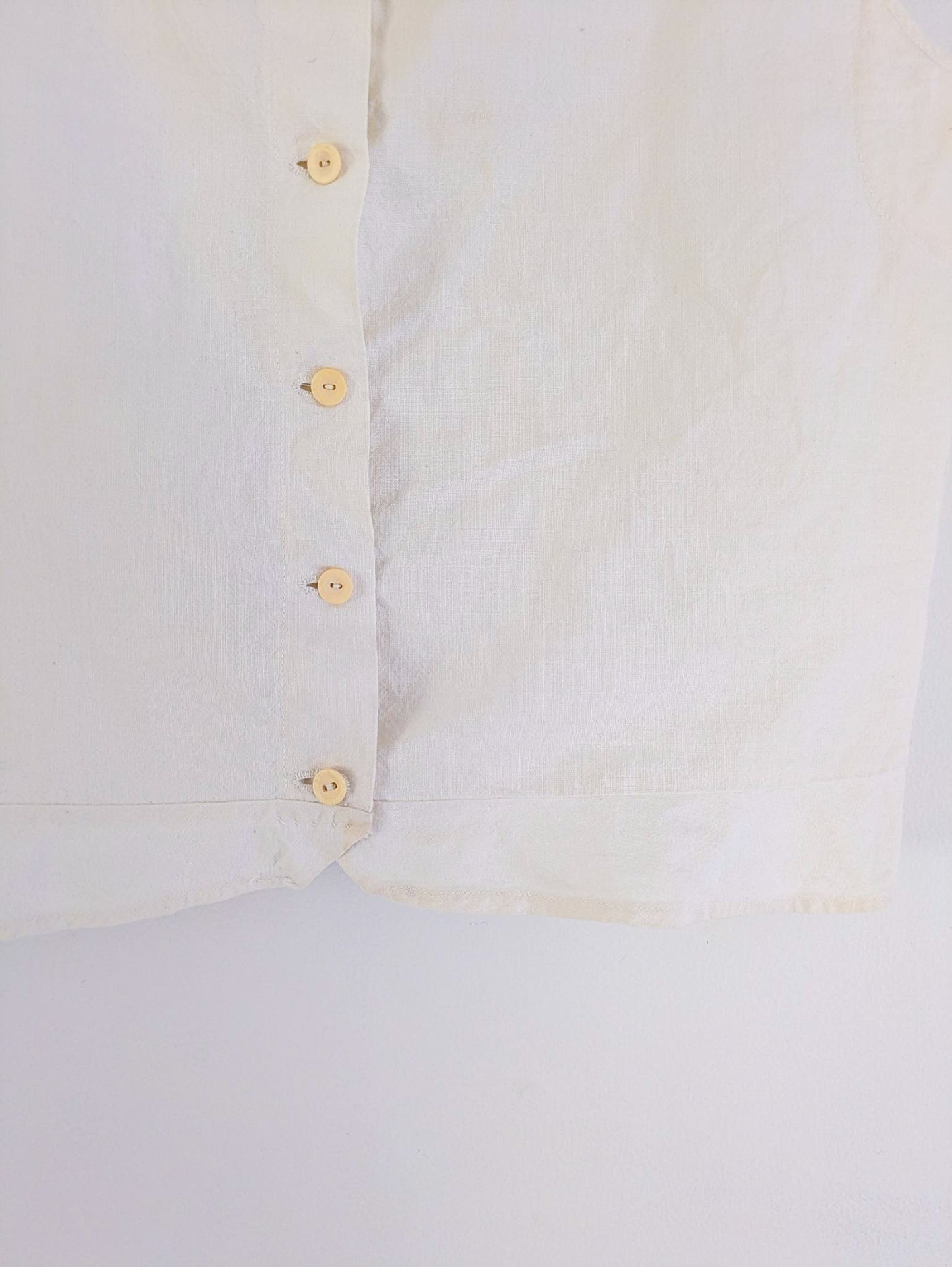 Antique Feedsack Sleeveless Blouse