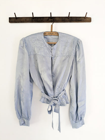 40s Satin Blouse