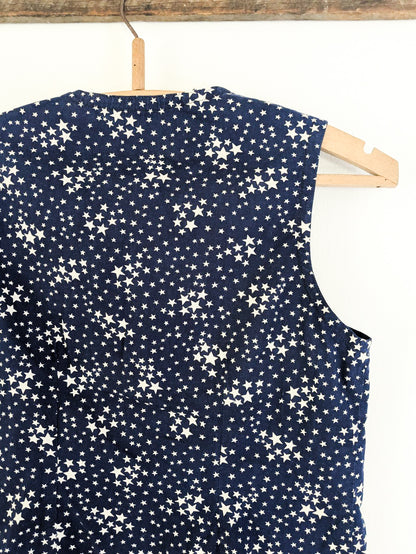20s/30s Star Print Parade Blouse