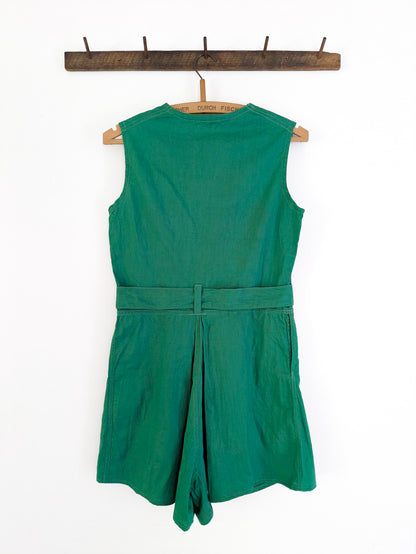 30s Green Gym Suit