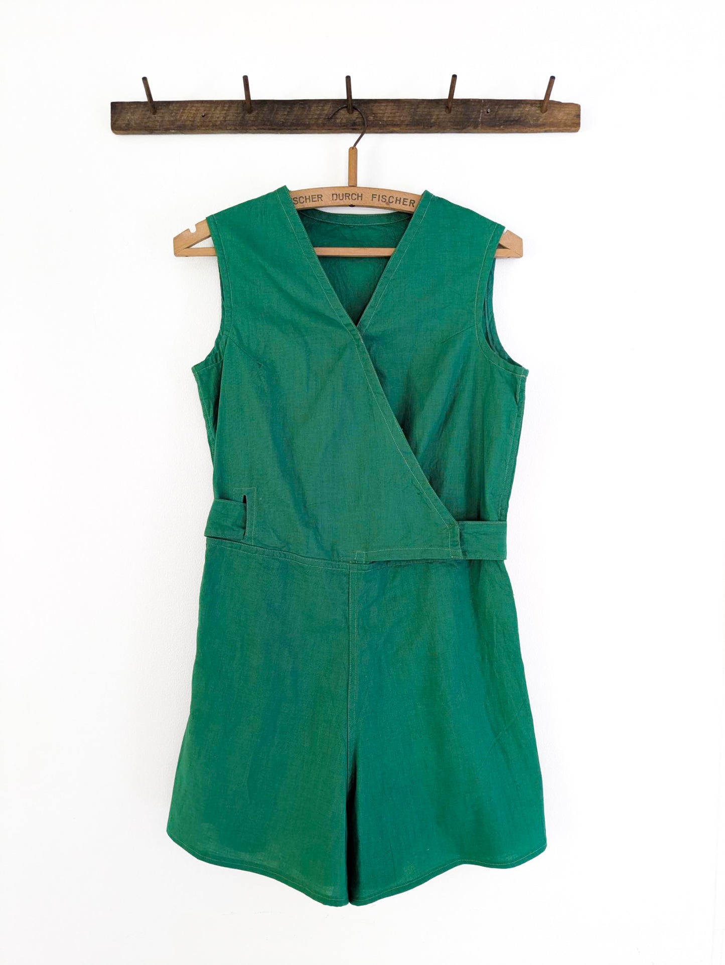 30s Green Gym Suit