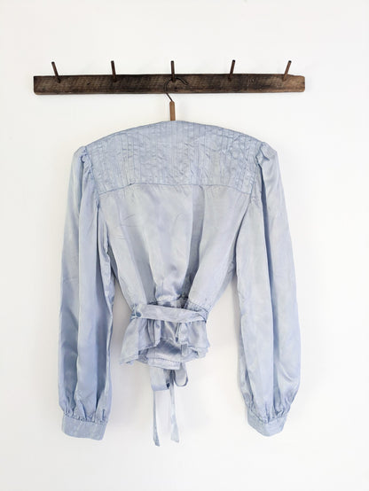 40s Satin Blouse