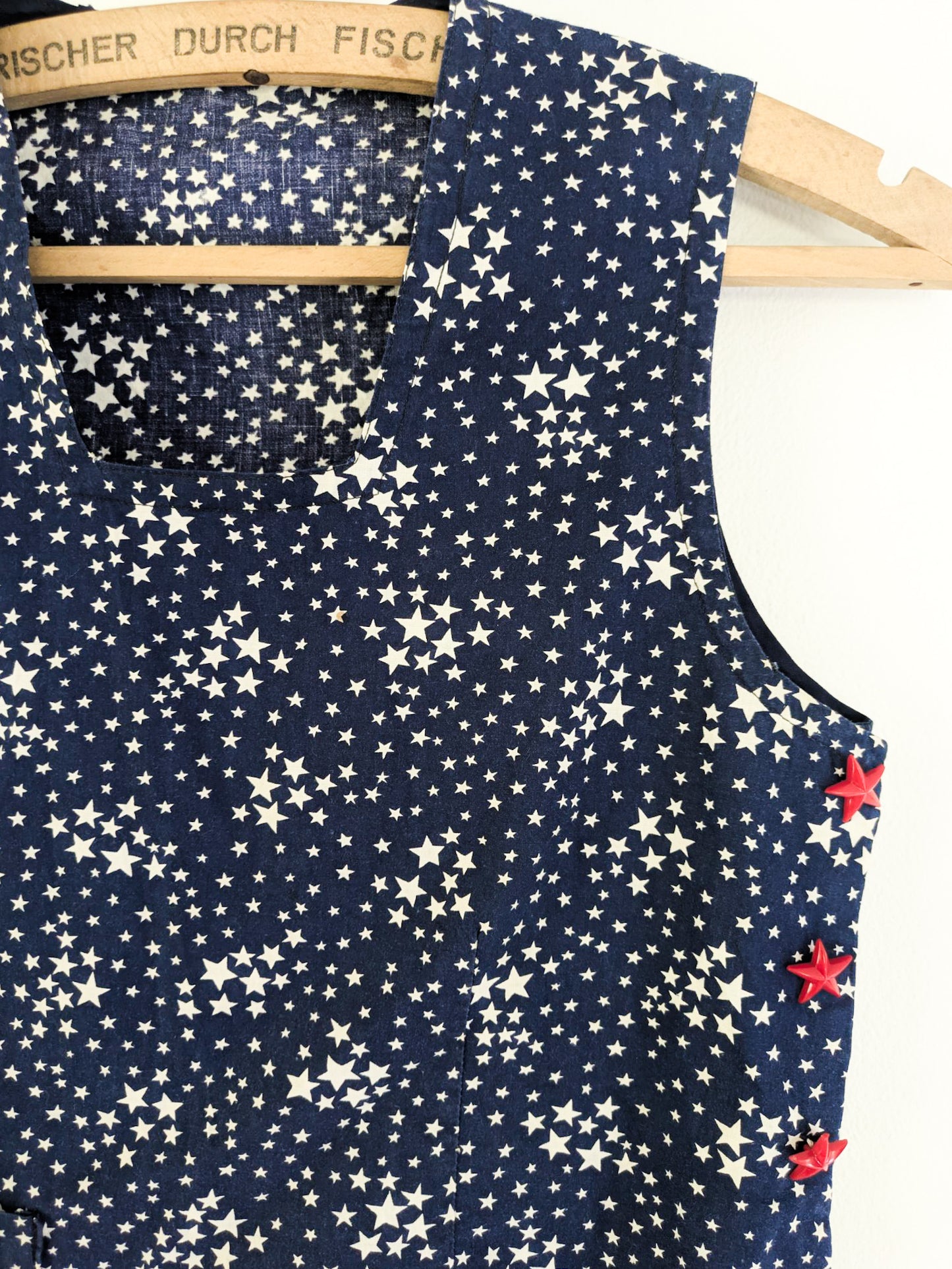 20s/30s Star Print Parade Blouse