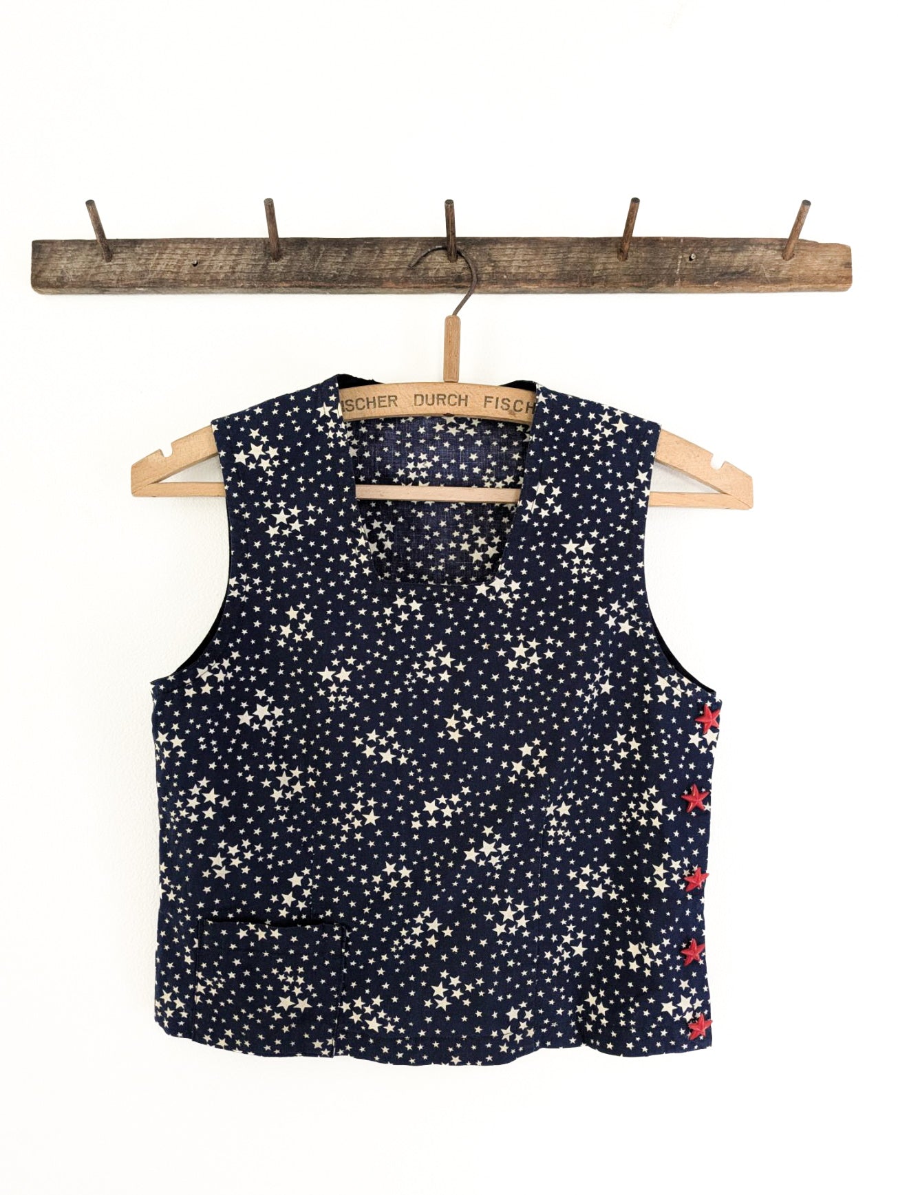 20s/30s Star Print Parade Blouse