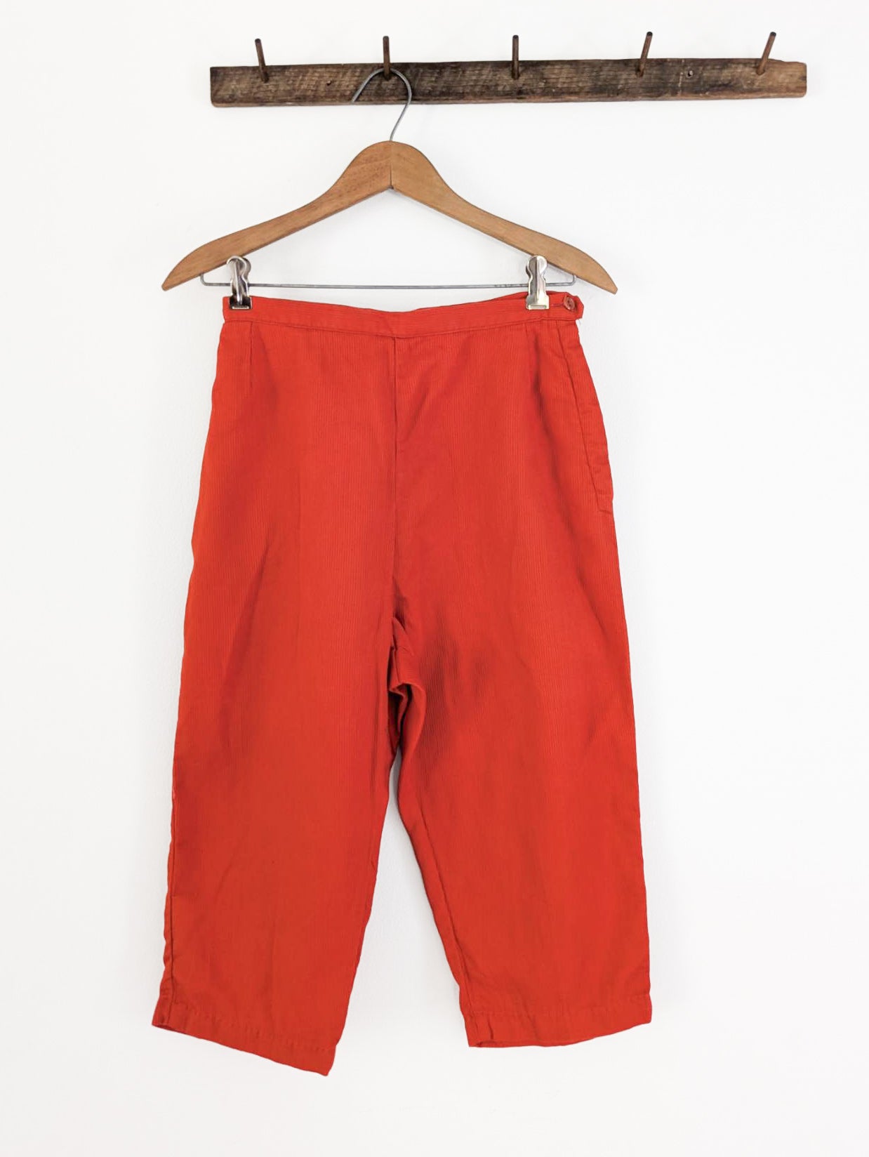 60s Textured Capris