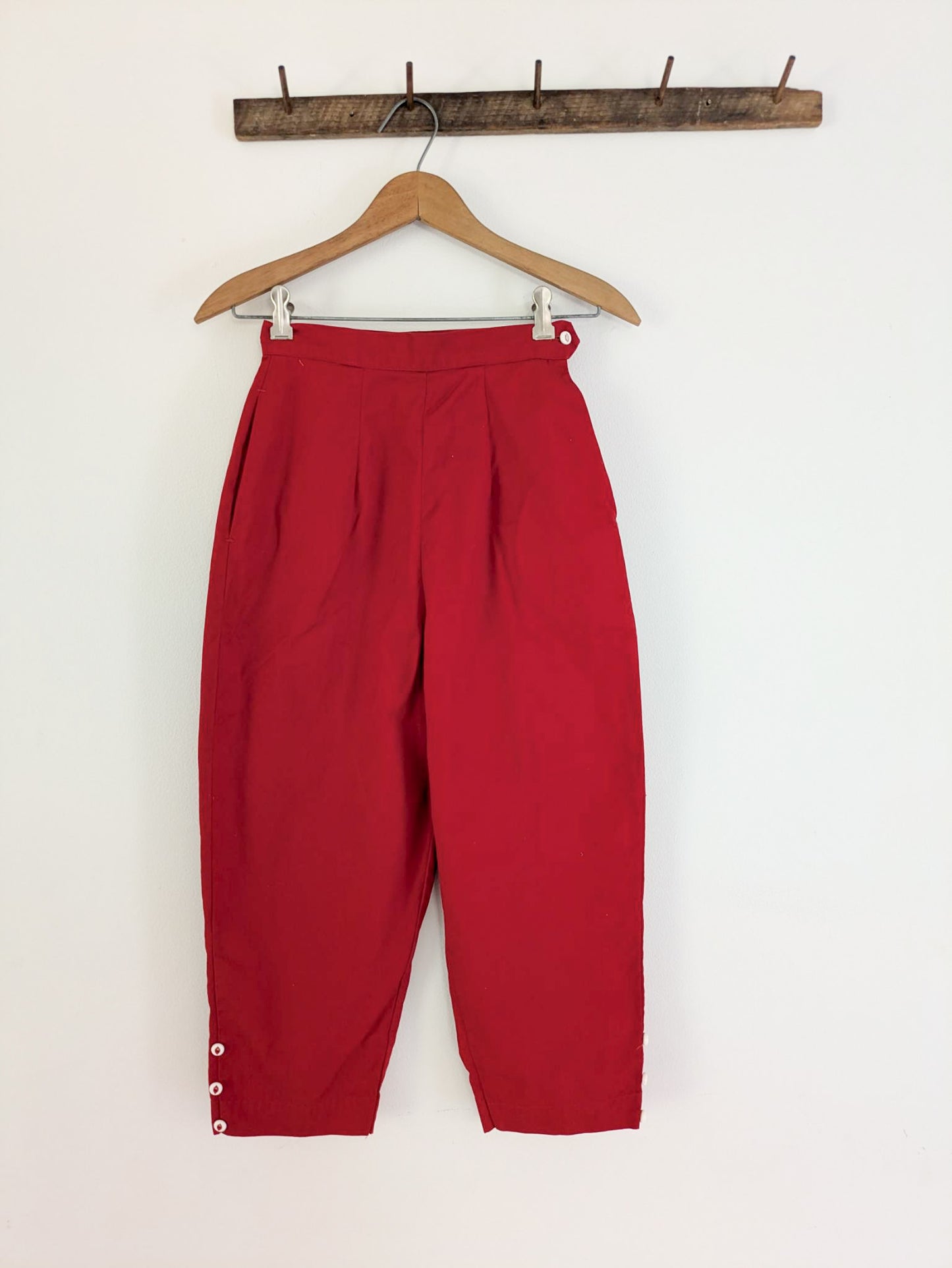 60s Cropped Cotton Pants