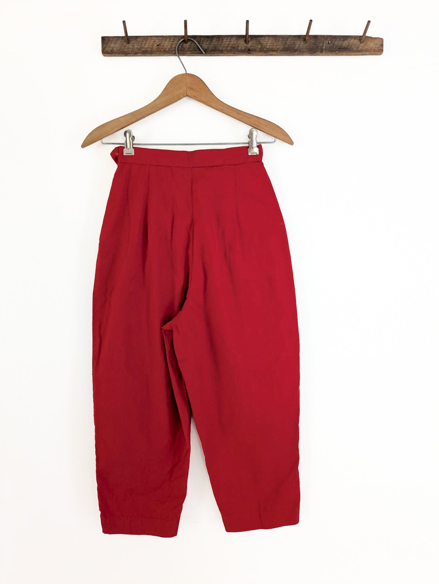 60s Cropped Cotton Pants