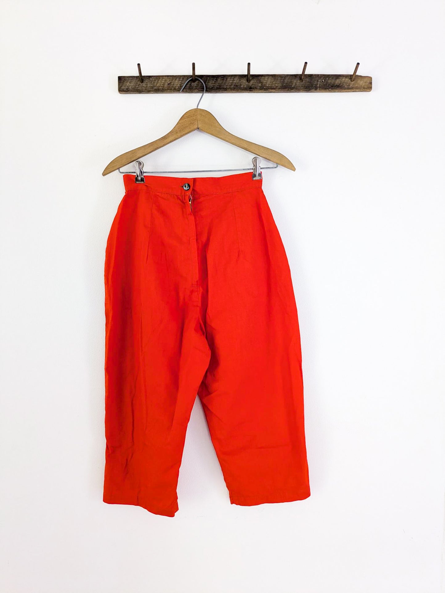 60s Orange Capris