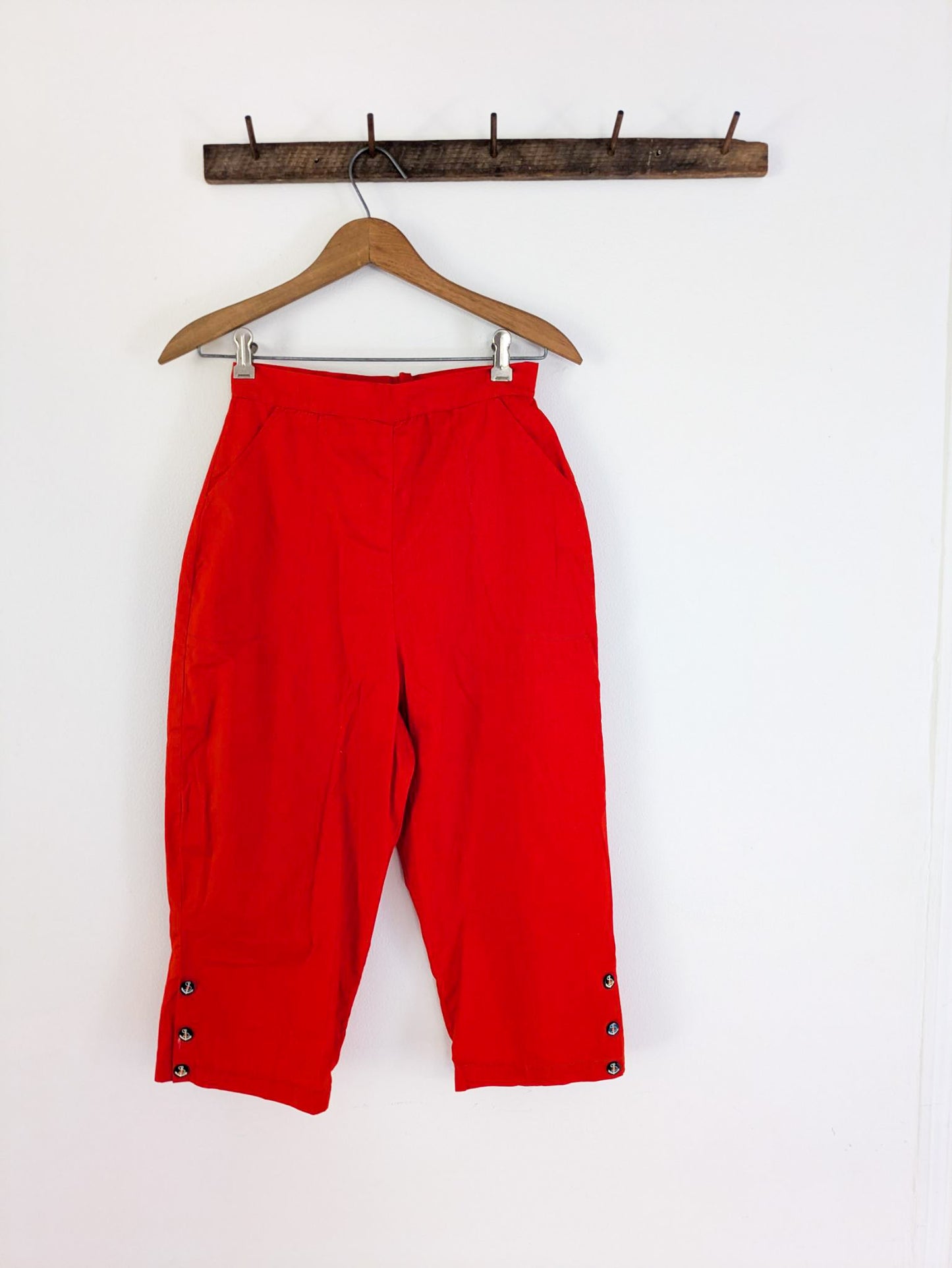 60s Orange Capris