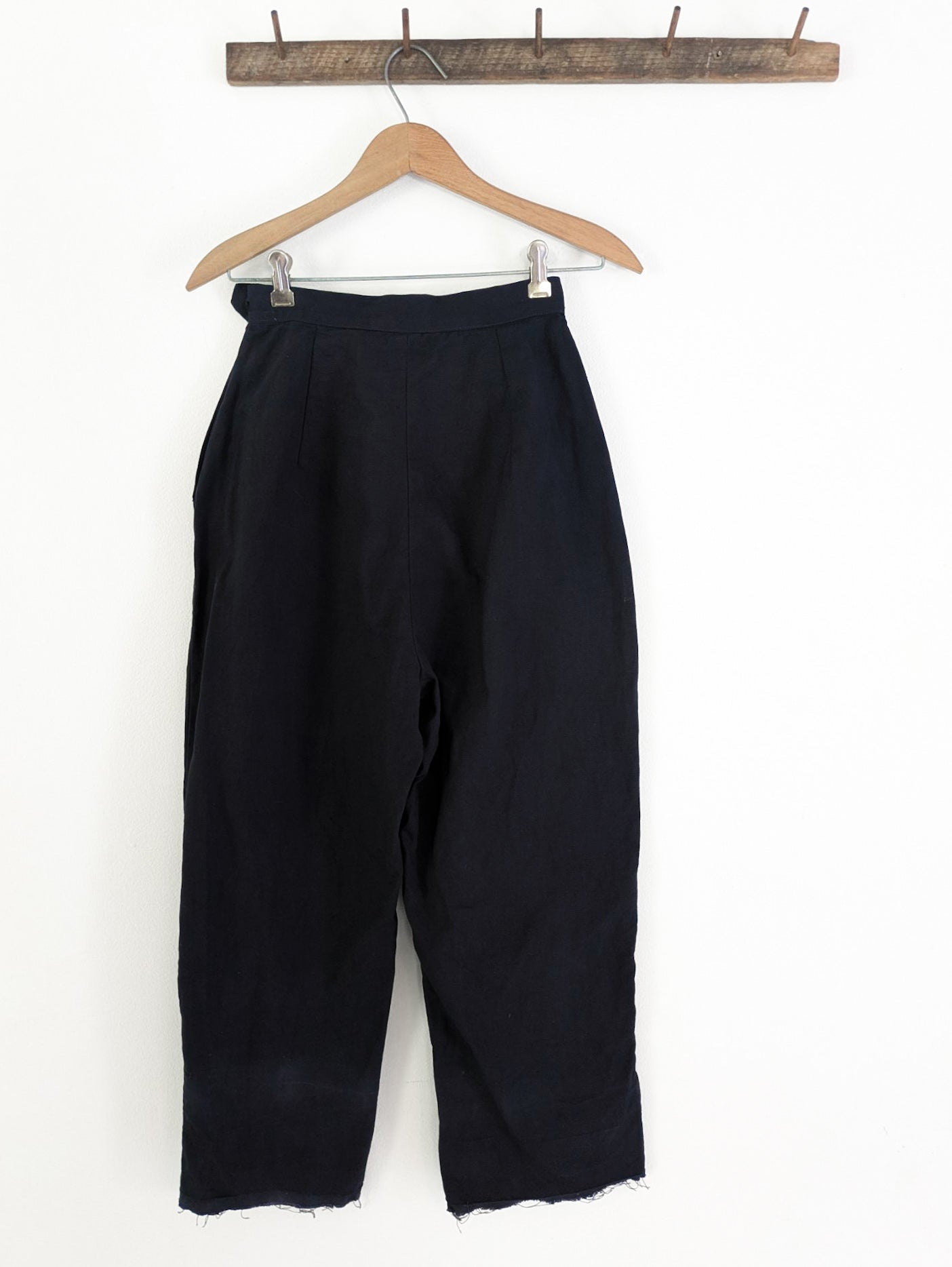 Black Twill Trousers