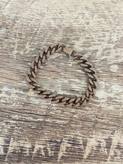 40s Copper Curb Chain