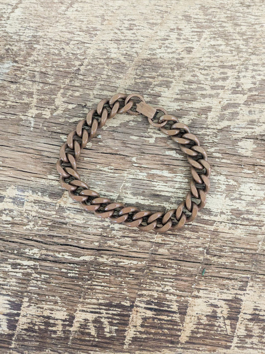 40s Copper Curb Chain