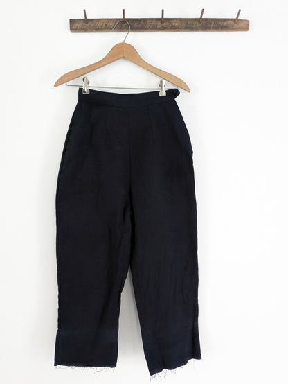 Black Twill Trousers