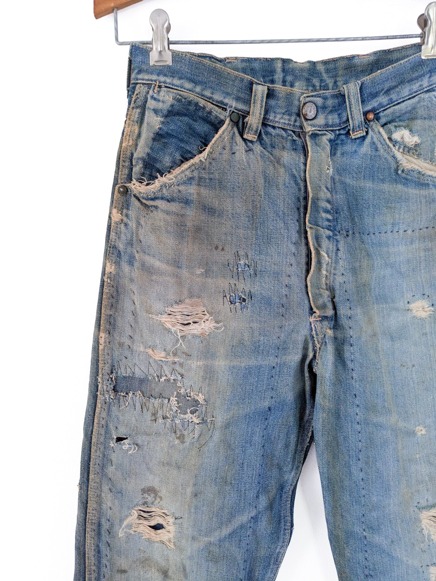 40s Big Yank Repaired Jeans