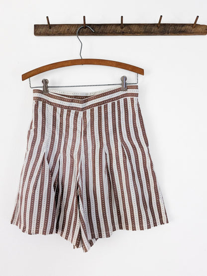 40s Striped Shorts