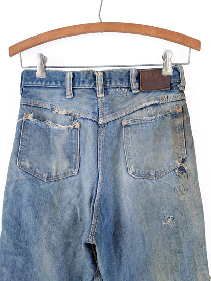 40s Big Yank Repaired Jeans