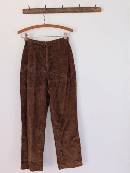 60s Brown Cotton Cords