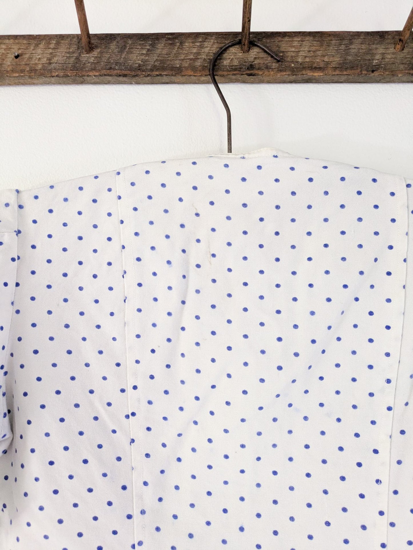 1940s Cotton Polkadot Blouse