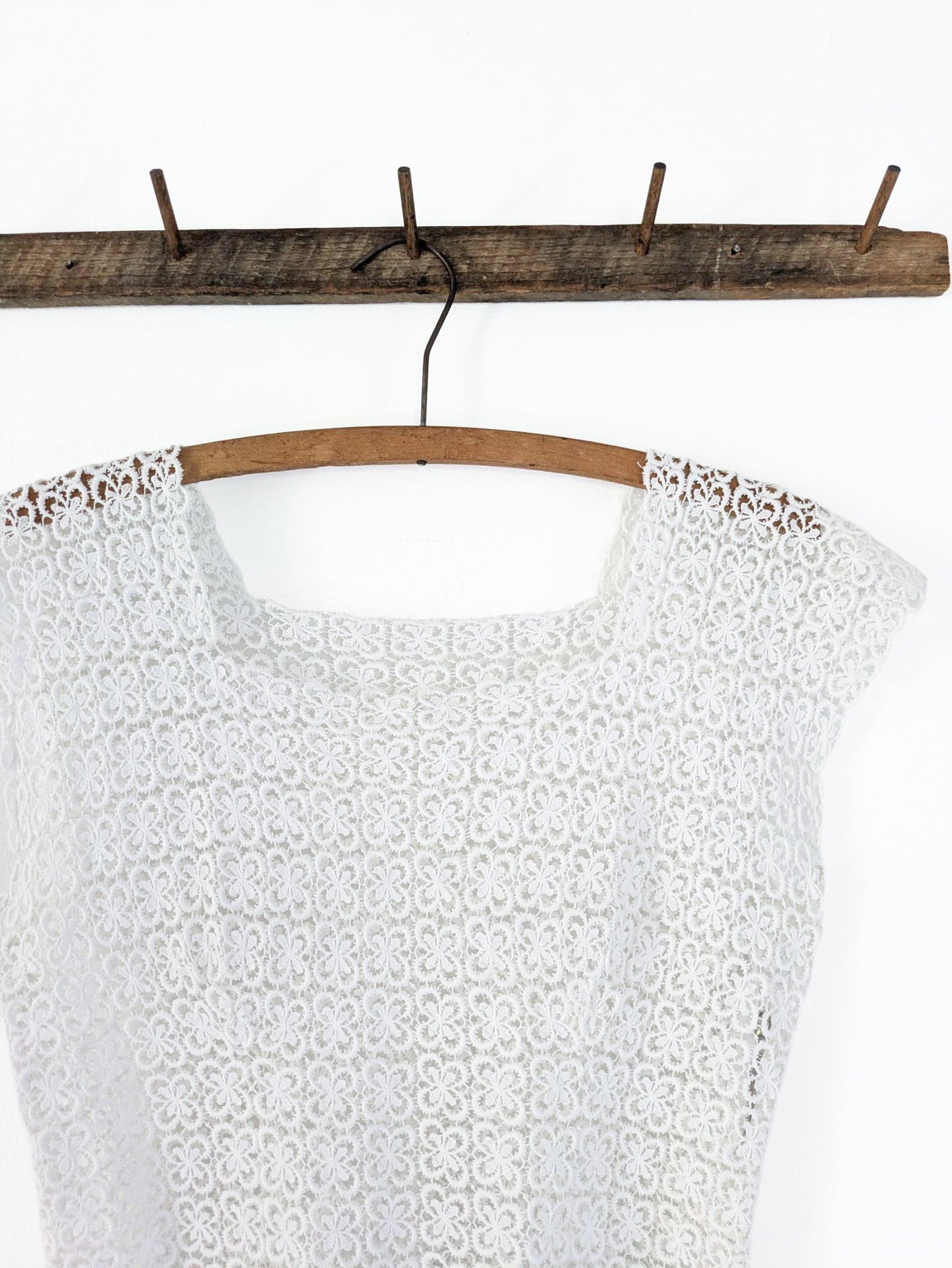 1930s Sheer Lace Blouse