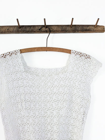 1930s Sheer Lace Blouse
