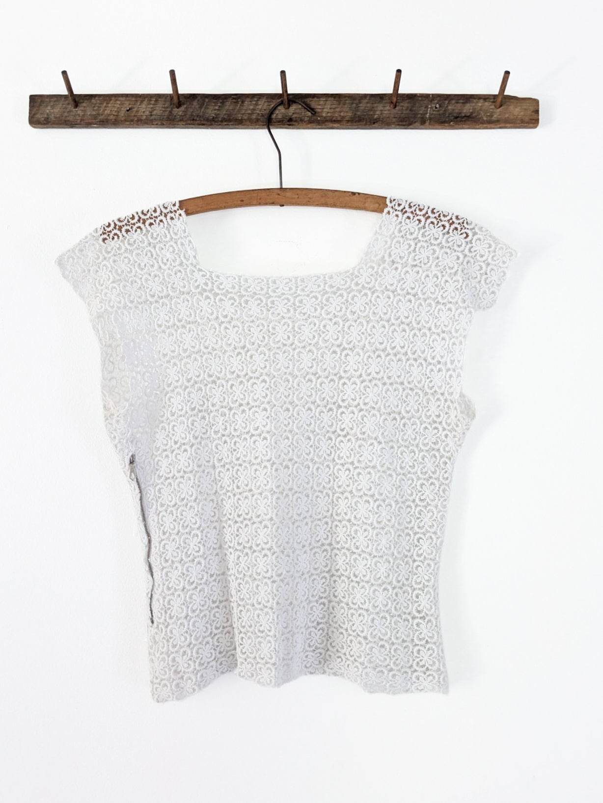 1930s Sheer Lace Blouse