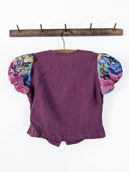 1940s Heart Pocket Blouse