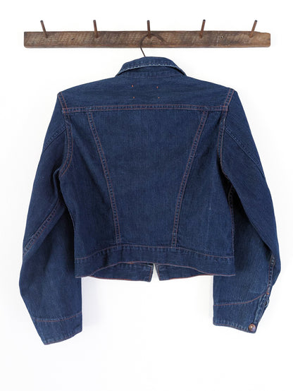 40s Zippered Denim Jacket