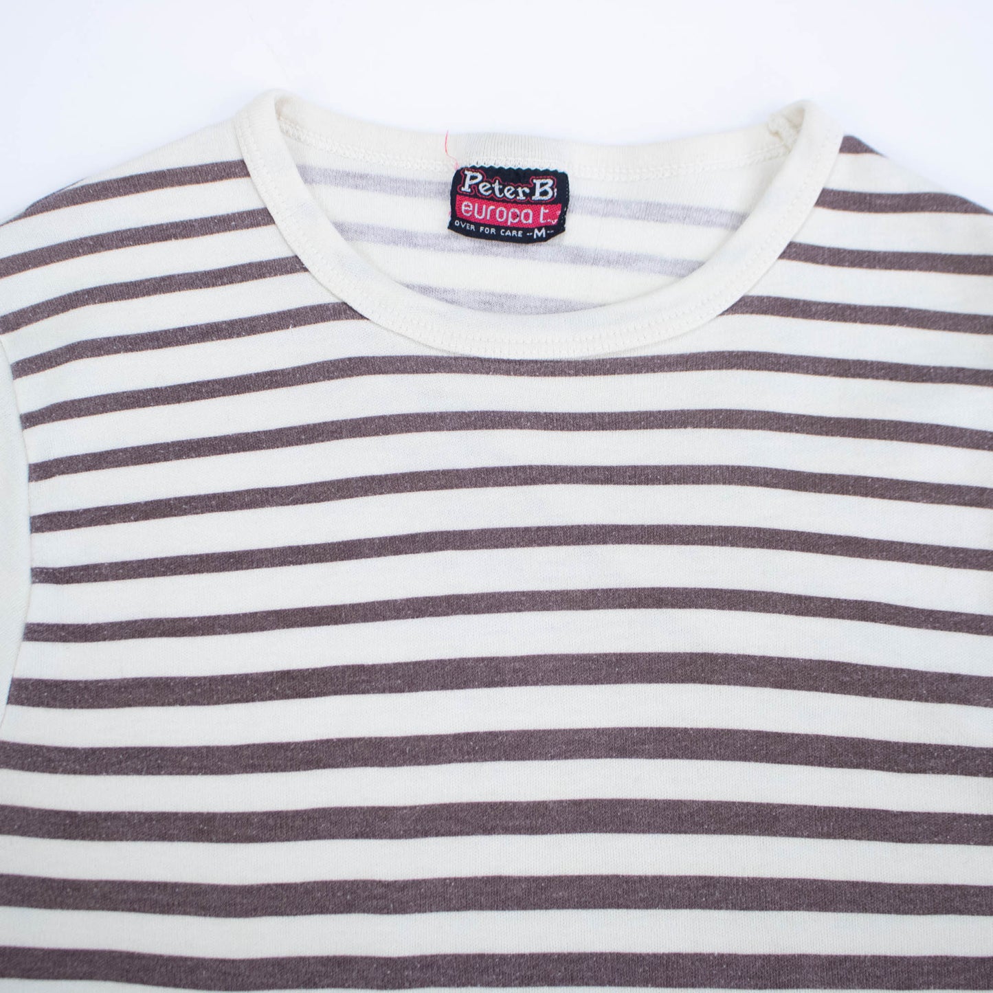 70s Brown Striped Tee