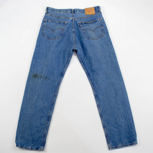 90's Waist Sz 34 35 USA Made Levis 501 Jeans