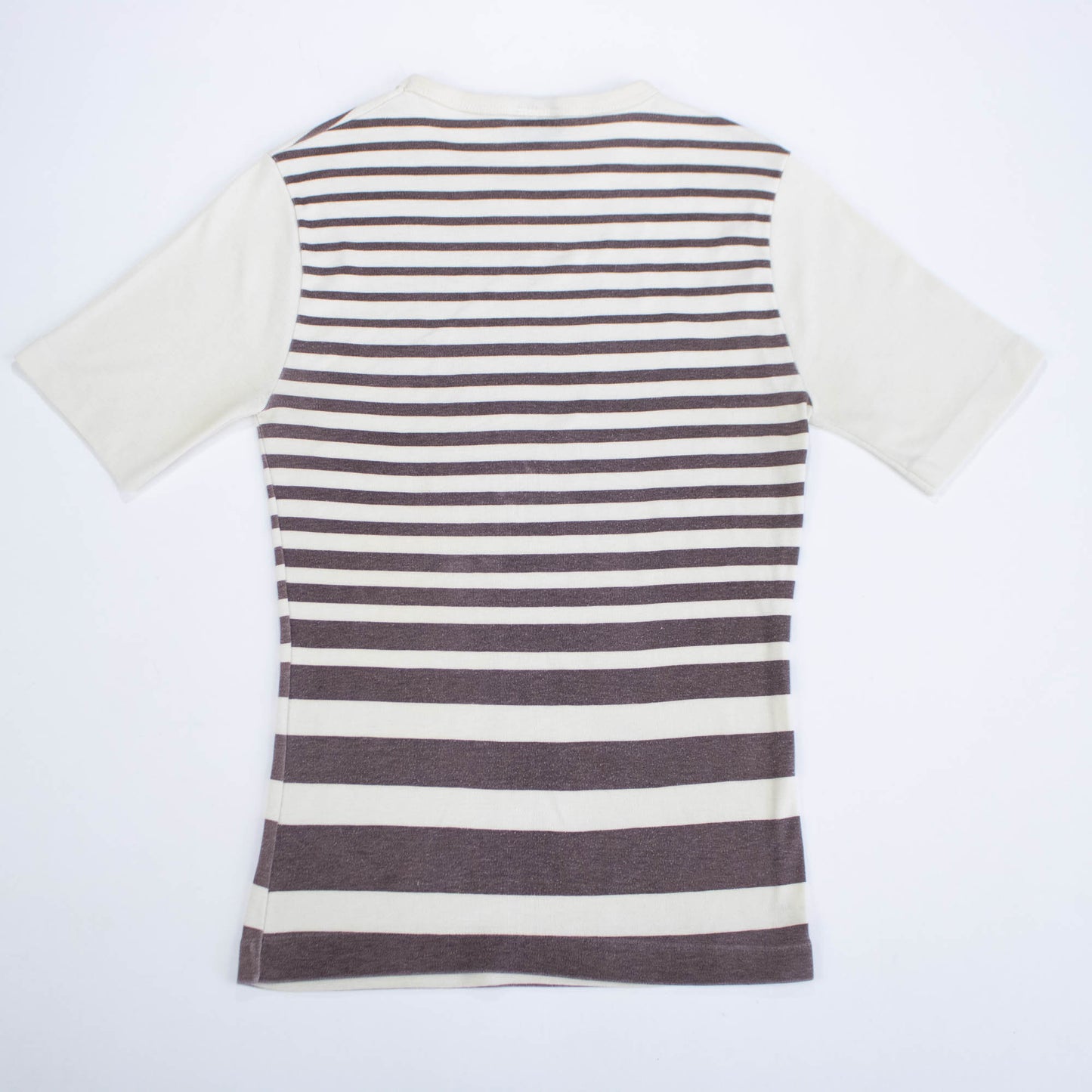 70s Brown Striped Tee