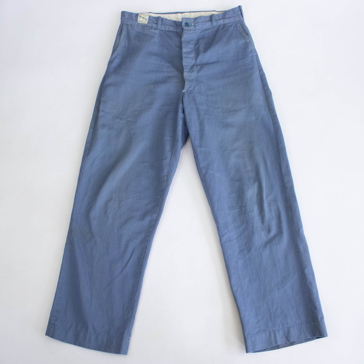 40's JCP Herringbone Blue Pants