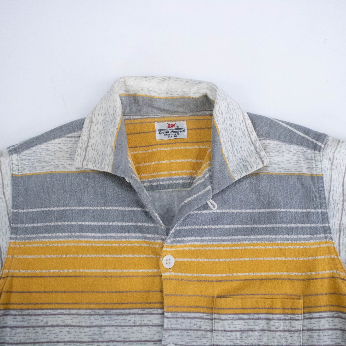 Xs Small 50s Yellow Flannel