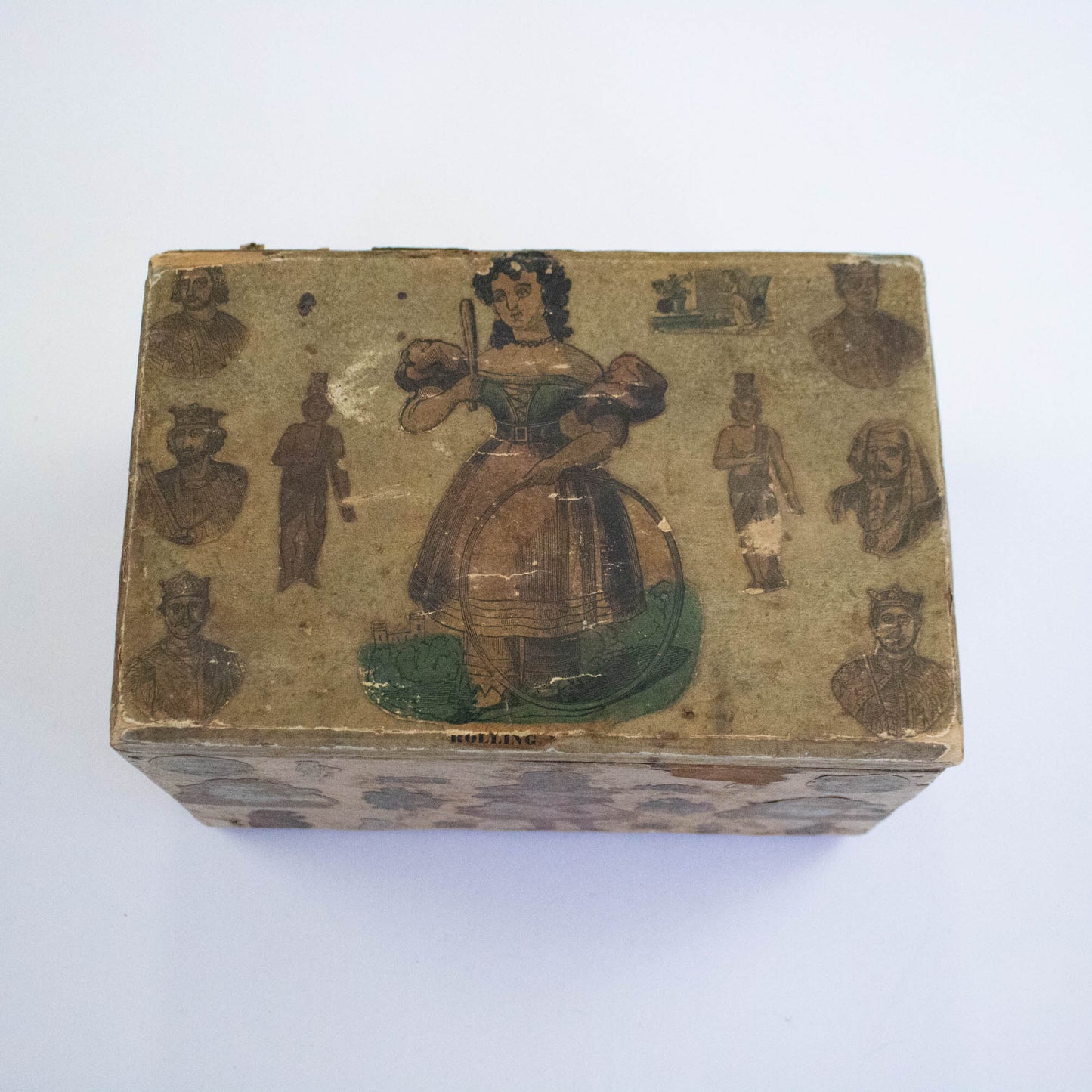 Victorian Decoupage Box